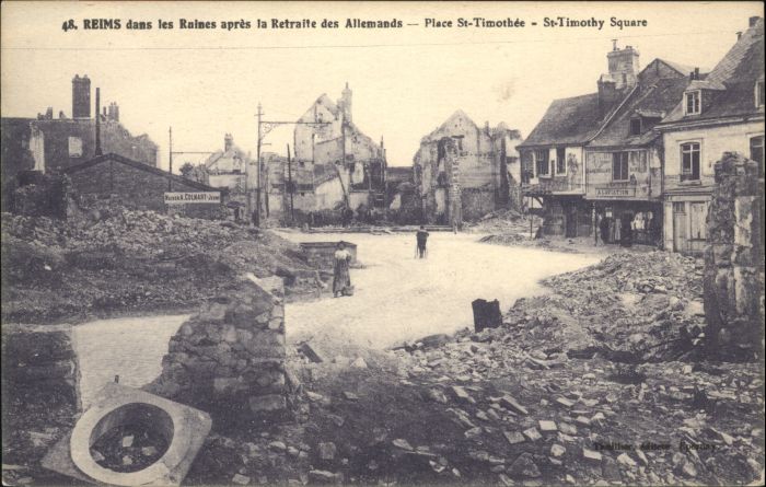 Reims Champagne Ardenne Reims Plac St Timothee