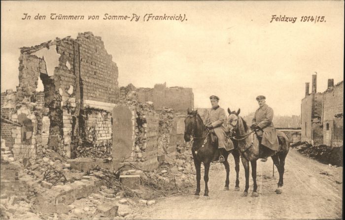 Sommepy-Tahure Pferd