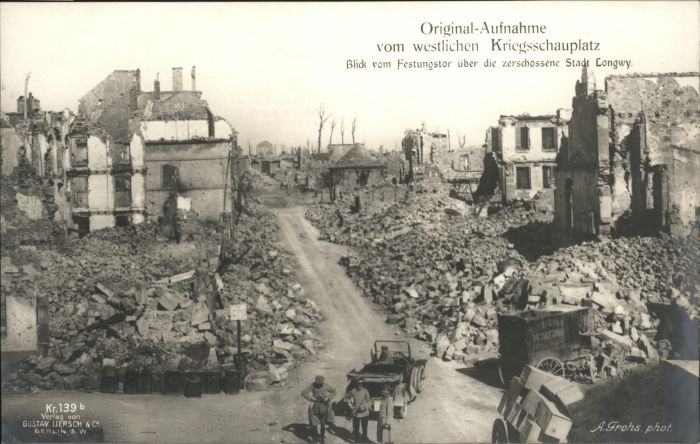 Longwy Lothringen Longwy Kriegsschauplatz