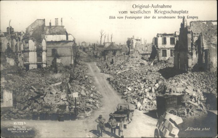 Longwy Lothringen Longwy Kriegsschauplatz