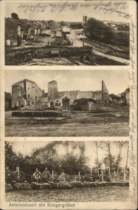 Amenoncourt Kriegergräber Brunnen