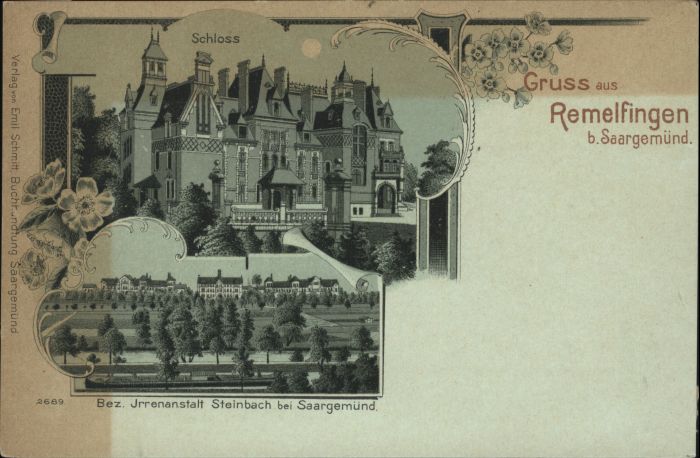 Remelfingen Schloss Irrenanstalt Steinbach