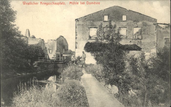 Domevre-en-Haye Westlicher Kriegsschauplatz Mühle