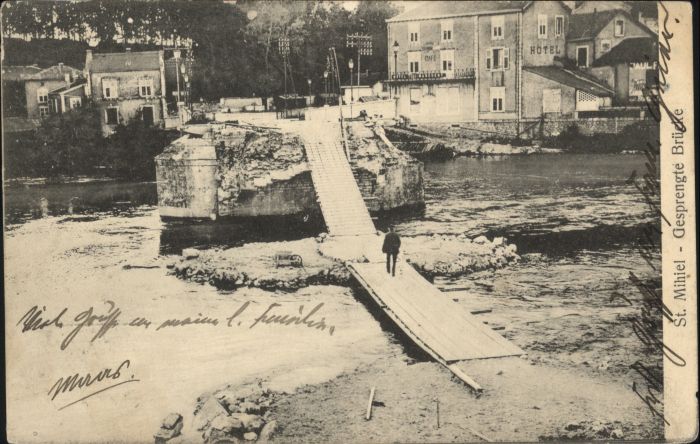 Saint-Mihiel Geprengte Brücke
