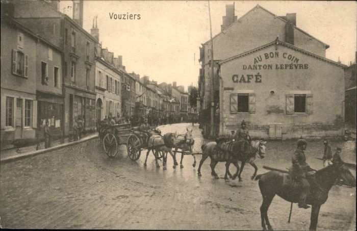 Vouziers Kutsche Cafe