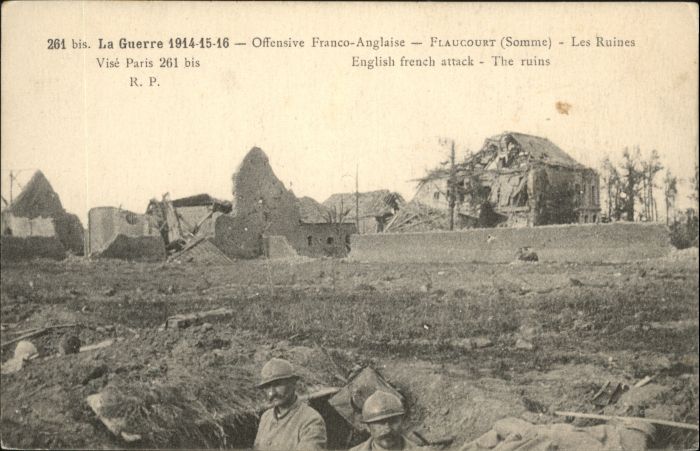 Flaucourt Guerre Rines