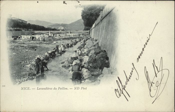 Nice Alpes Maritimes Nice Lavandieres Paillon