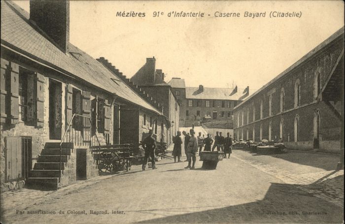 Mezieres-Charleville Mezieres Infantrie Caserne Bayard Citad