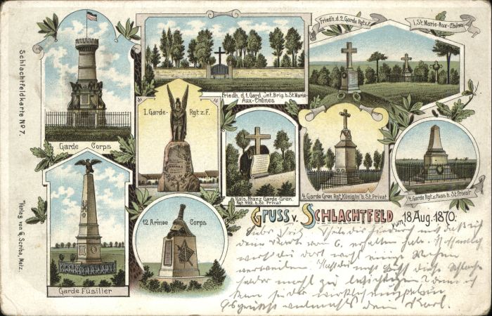 Sainte-Marie-aux-Chenes Garde Corps Garde Gren Garde Füsilier A