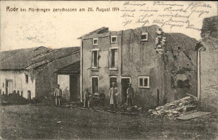 Rode bei Mörchingen Zerstört x