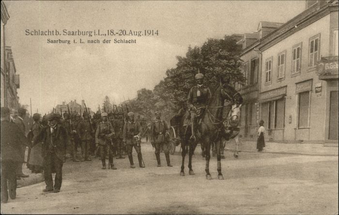 Saarburg Lothringen Schlacht Pferd