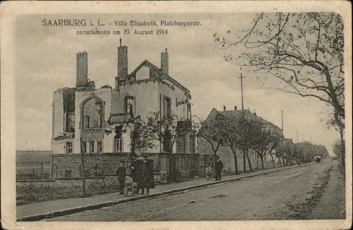 Saarburg Lothringen Villa Elisabeth Pfalzburgerstrasse