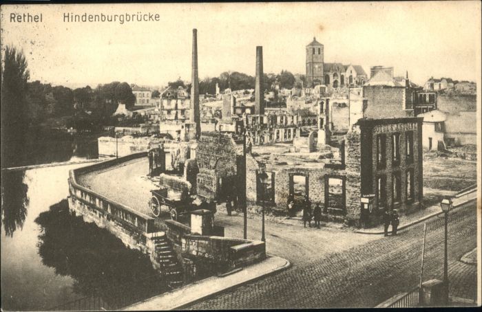 Rethel Ardennes Rethel Hindenburgbrücke