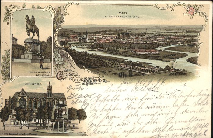 Metz  57 Moselle Metz Veste Friedrich Karl Kaiser Wilhel