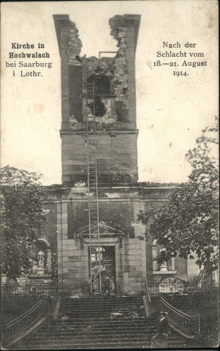 Hochwalsch bei Saarburg Kirche