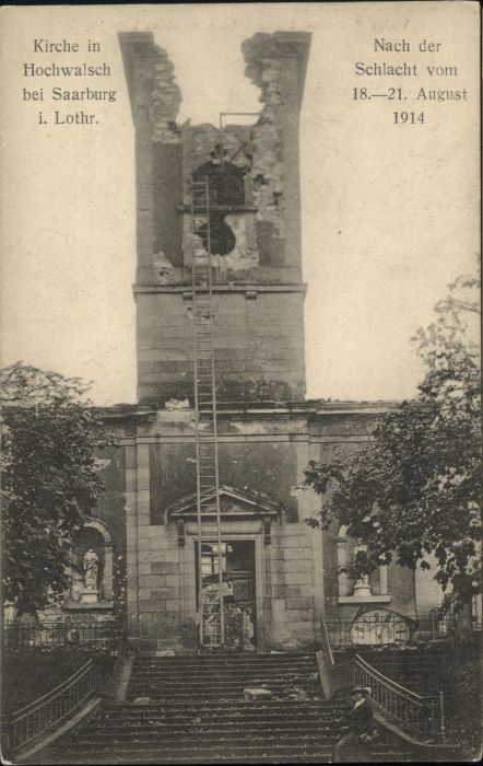 Hochwalsch bei Saarburg Schlacht