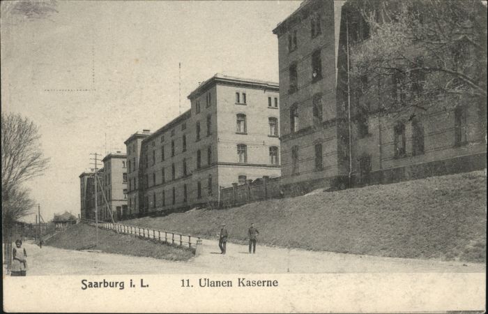 Saarburg Lothringen Ulanen Kaserne