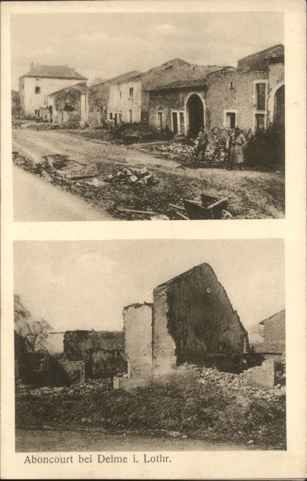 Aboncourt-sur-Seille Ruinen