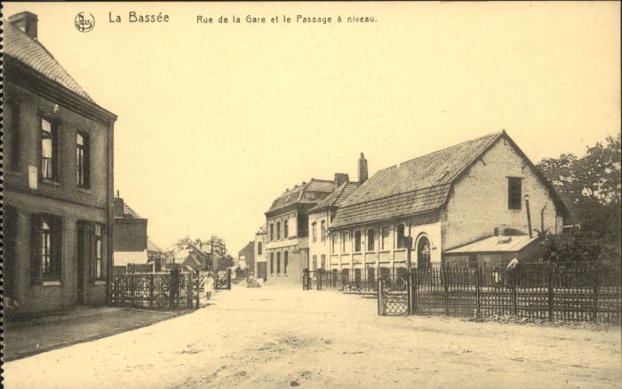 La Bassee Rue Gare Passage niveau