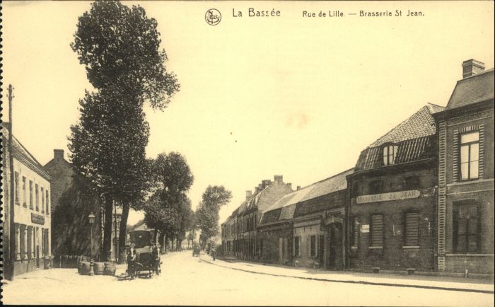 La Bassee Kutsche Rue Lille Brasserie Saint Jean