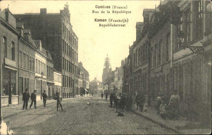 Comines 59 Nord Comines Rue Republique