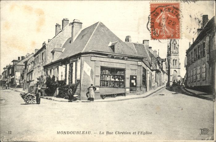 Mondoubleau Rue Chretien Eglise