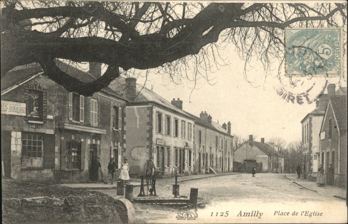 Amilly Loiret Place de l'Eglise