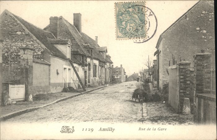 Amilly Loiret Rue Gare