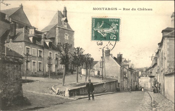 Montargis Loiret Montargis Rue Chateau