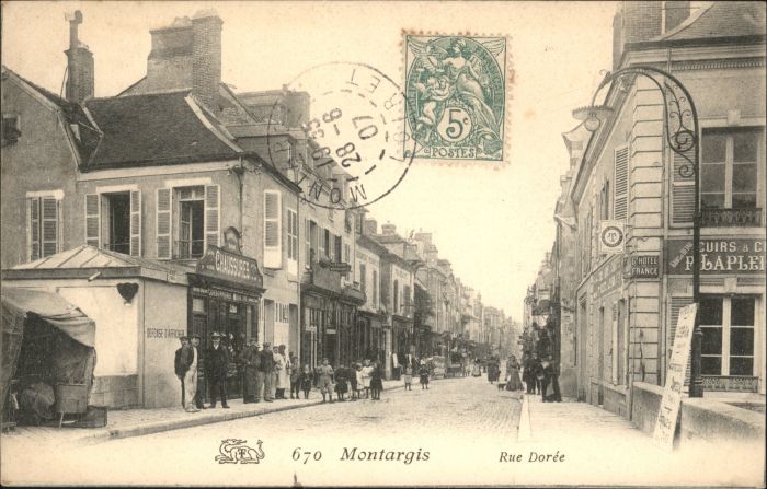 Montargis Loiret Montargis Rue Doree