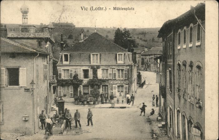 Vic-sur-Seille Mühlenplatz