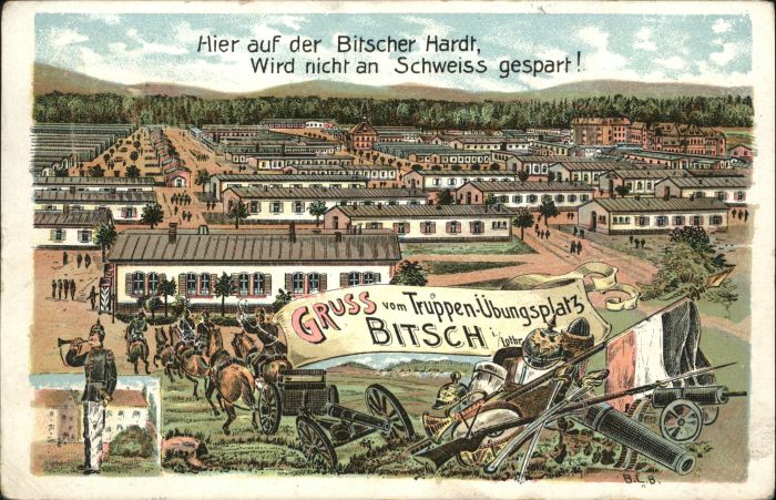 Bitsch Lothringen Bitsch Truppenübungsplatz