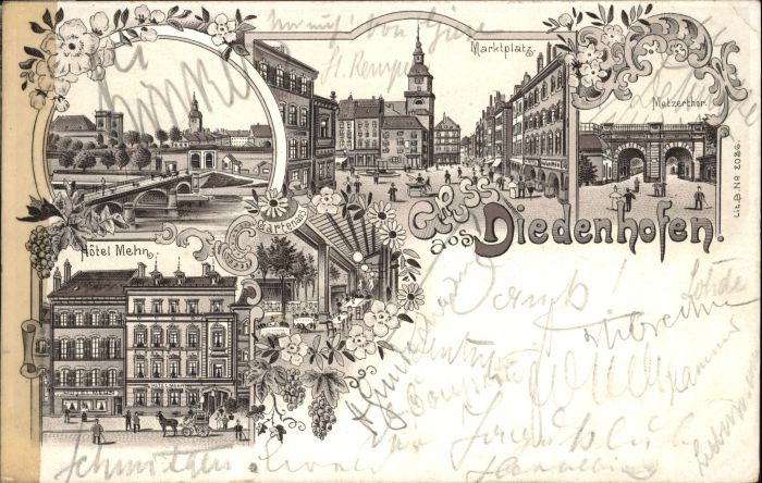 Diedenhofen Hotel Mehn Marktplatz Metzerthor