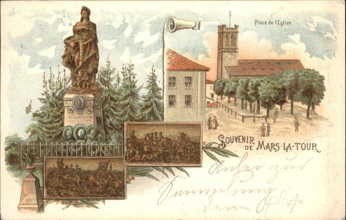 Mars-la-Tour Place Eglise