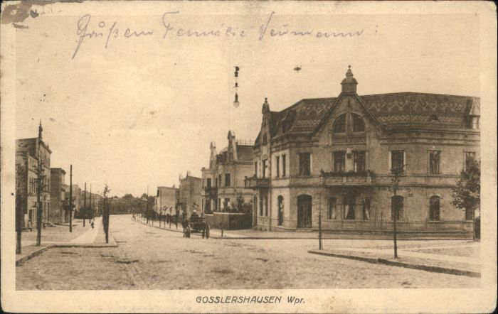 Gosslershausen Westpreussen Gosslershausen Westpreussen