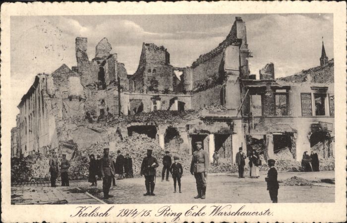 Kalisch Ring Warschauerstrasse Zerstörung
