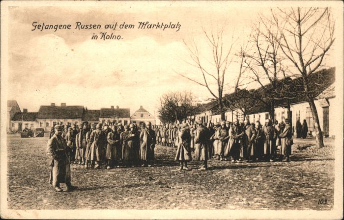 Kolno Marktplatz Gefangene