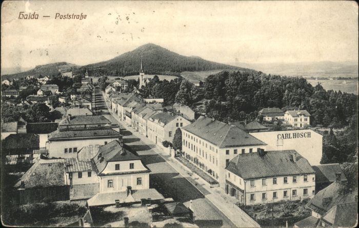 Haida Tschechien Poststrasse