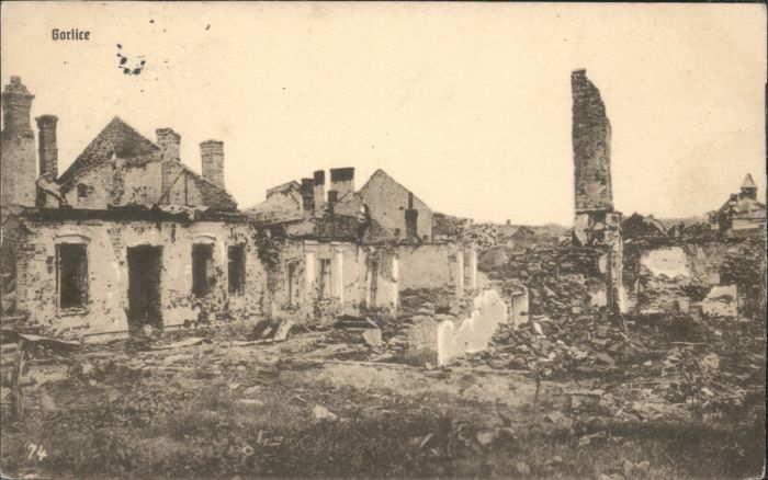 Gorlice Zerstörung