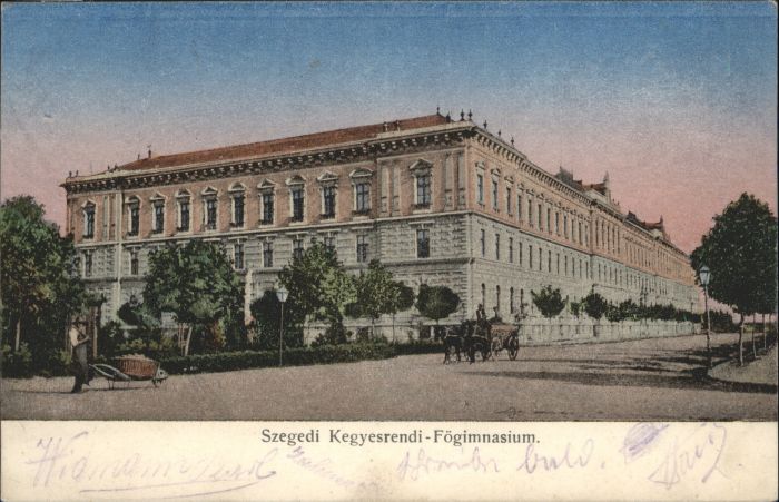 Szegedi Kegyesrendi Schule Lunakarte Nr. 20561