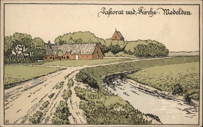 Medolden Pastorat Kirche