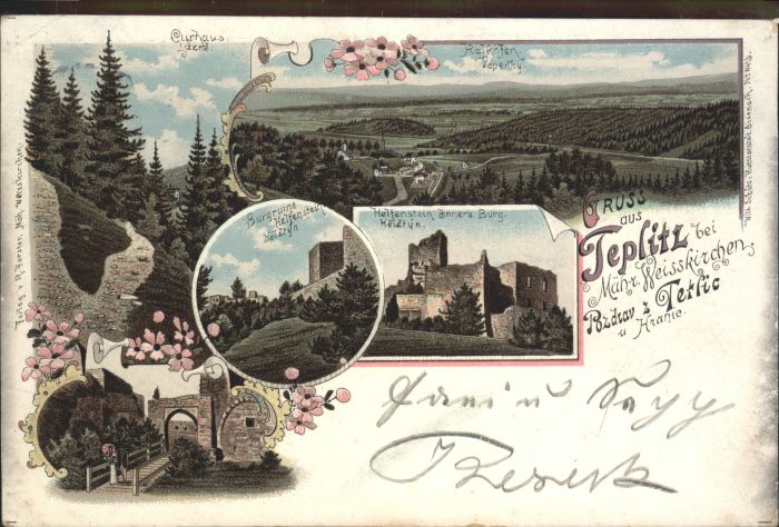 Bad Teplitz-Schoenau Teplitz Mährisch-Weisskirchen Lazne Bur