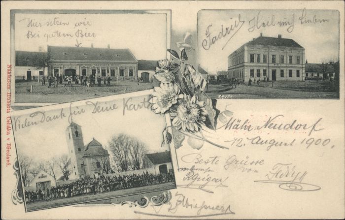 Maehrisch-Neudorf handschriftlich]