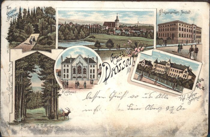 Drossen Ostbrandenburg Drossen Präparanden-Anstalt Lehrersemin