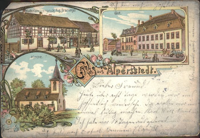 Alpersstedt Materialwarengeschäft Aug. Brachvogel G