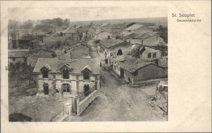 Saint-Souplet Zerstörung