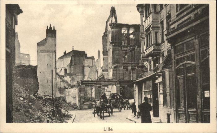 Lille Nord Lille Zerstörung