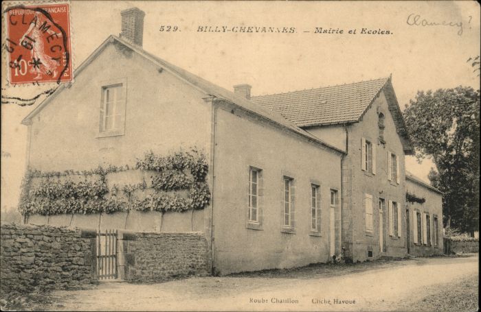 Billy-Chevannes Mairie Ecole