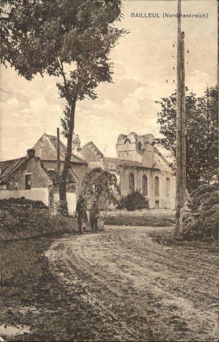 Bailleul Nord Bailleul Zerstörung
