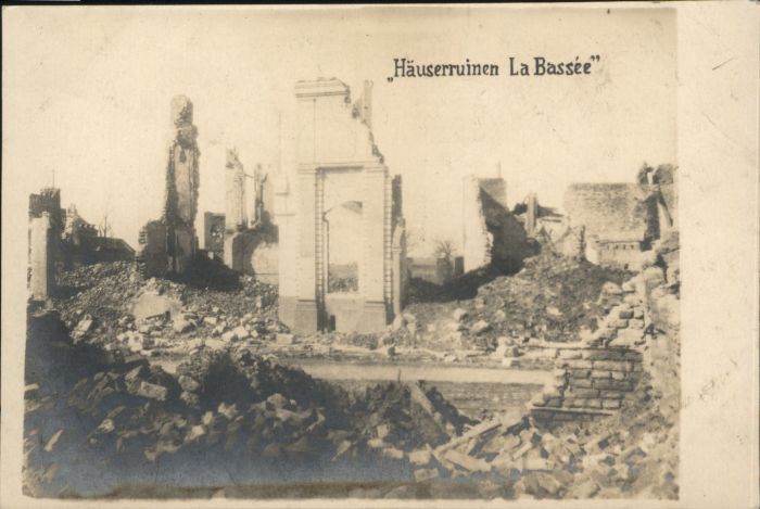 La Bassee Zerstörung